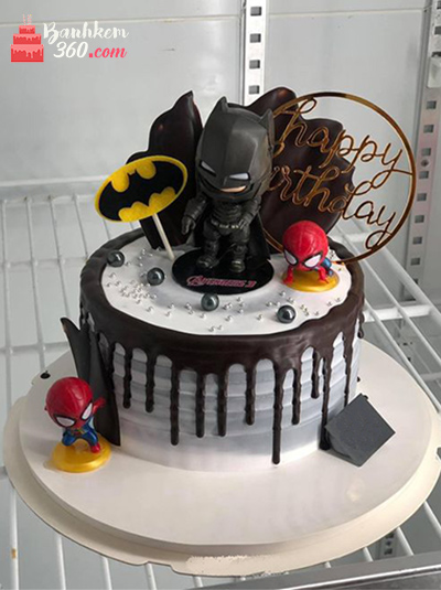 Bánh sinh nhật siêu nhân - Siêu nhân Batman