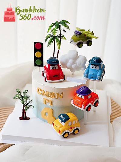 Bánh sinh nhật ô tô - Driver siêu cấp