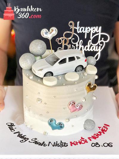 Bánh sinh nhật ô tô - Xế hộp sang chảnh
